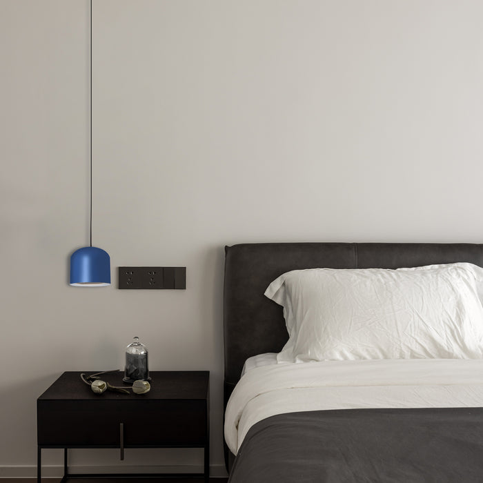 Aluminium led modern Blue mini pendant lights