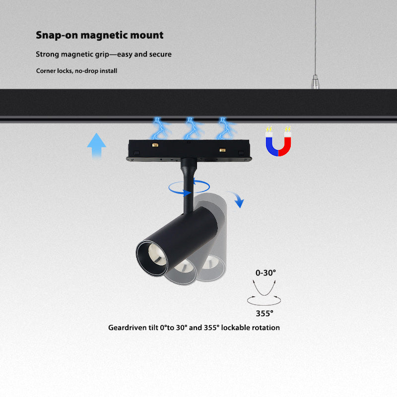 5W Magnetic 48V Low Voltage Track Spot Light