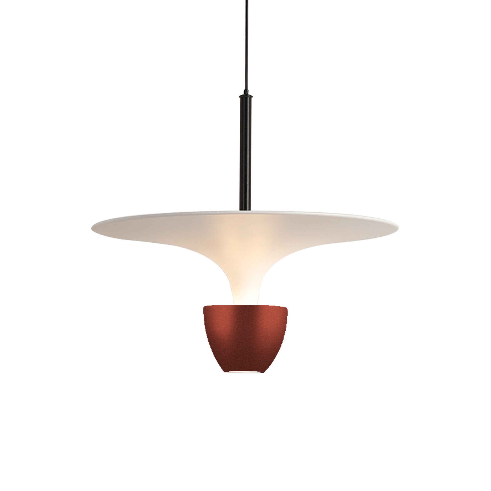 10W Red UFO Pendant Light