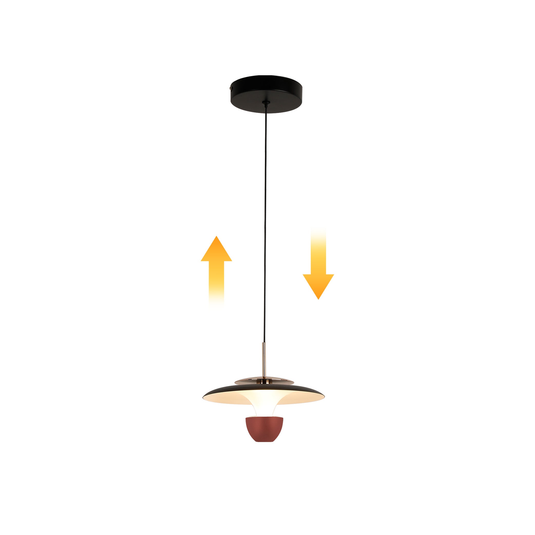10W Red mini UFO Pendant Light