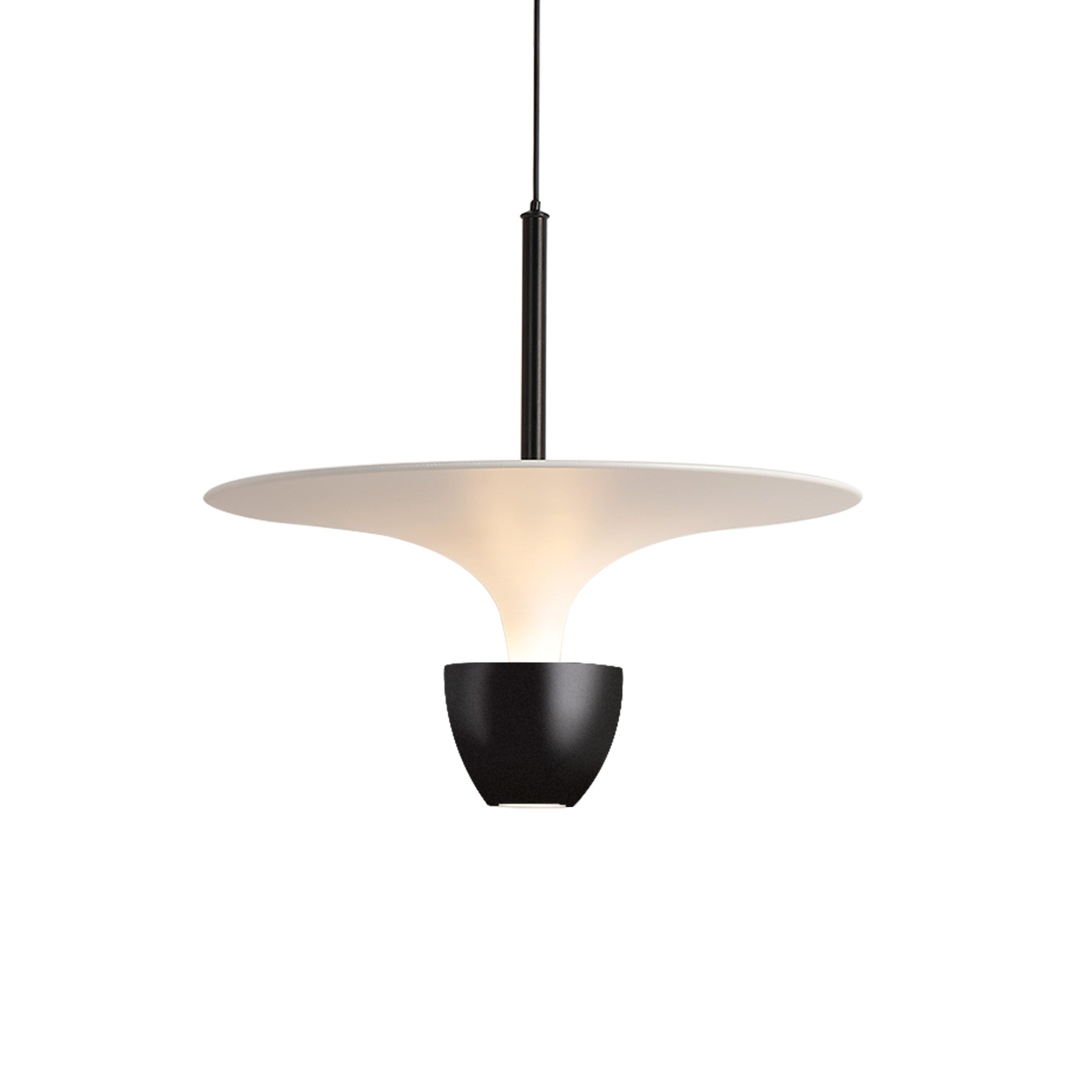 10W Black UFO Pendant Light