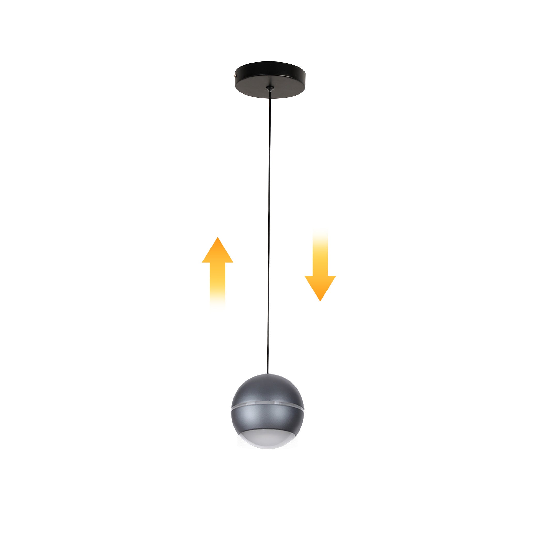 7w mini globe pendant light