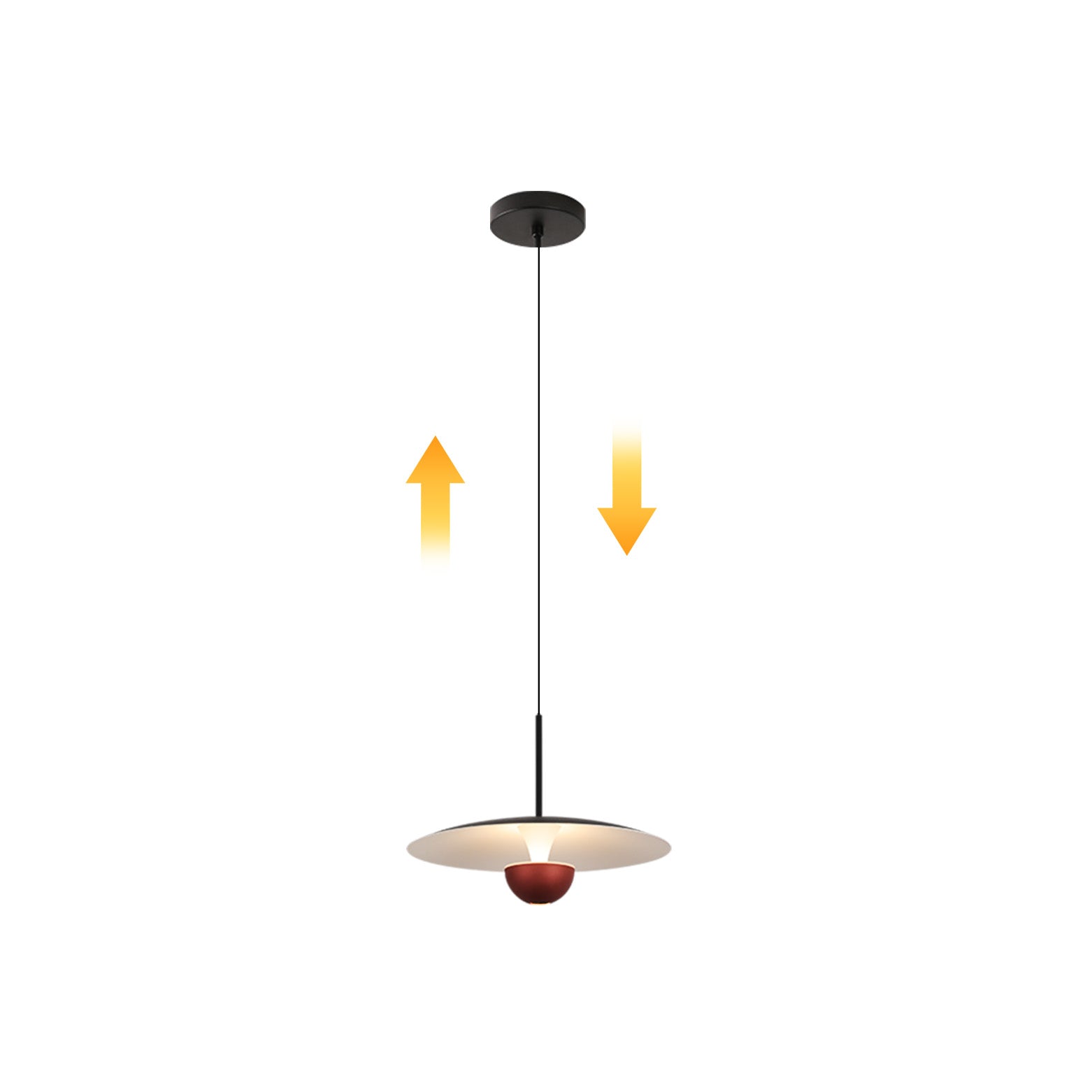 7w red kitchen pendant lighting