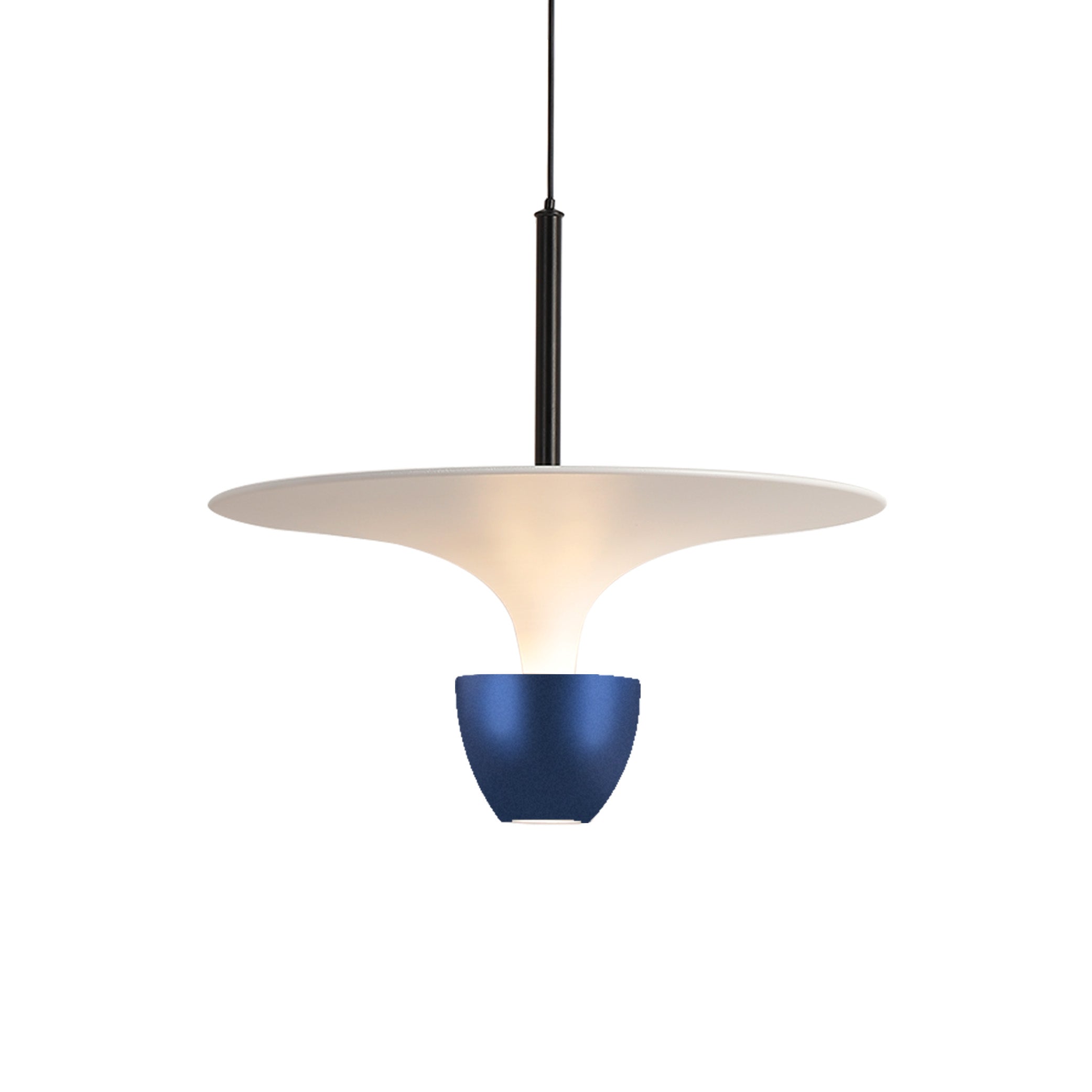 10W Blue UFO Pendant Light